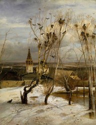 The Rooks Have Returned by Aleksey Savrasov