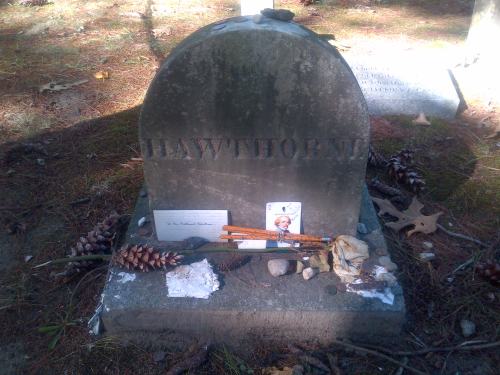 Grave of Hawthorne