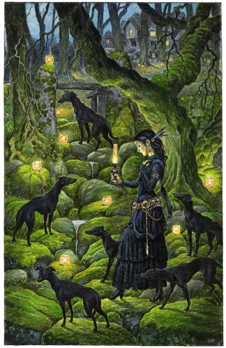 Mariana and the Black Whippets by David Wyatt