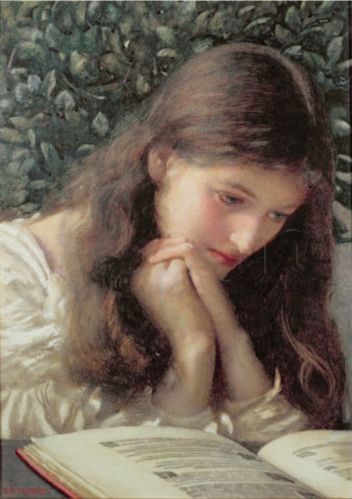 Painting by Edward Robert Hughes