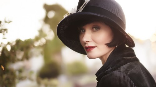 Essie Davis plays Phryne Fisher, a beautifully attired detective in 1920s Melbourne.
